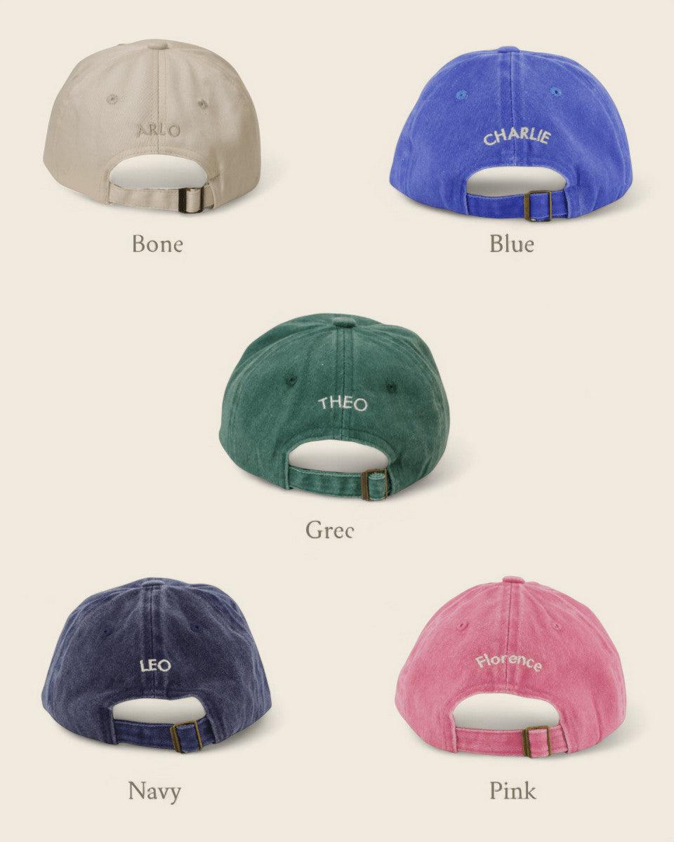 Customised Text Hat - Namesake Embroidery Studio