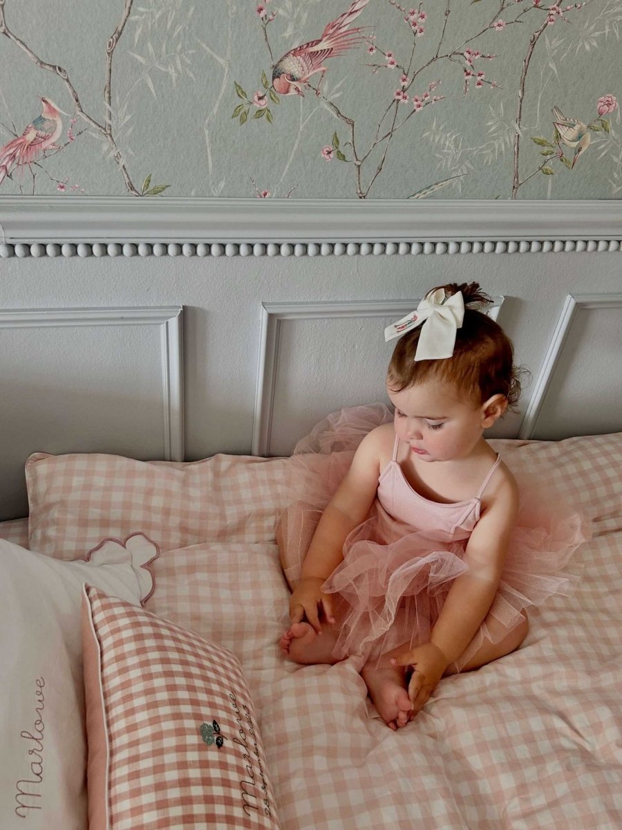 Moon and Stars Cushion - Namesake Embroidery Studio