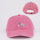 Shells Personalised Hat- Pink