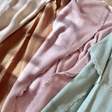Satin Bow Personalised Baby Blanket