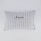 Choo Choo Train Linen Cushion