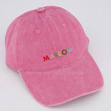 Multi-Colour Text Cap