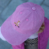 Friendly Fox Personalised Hat
