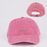Butterfly Personalised Hat- Pink