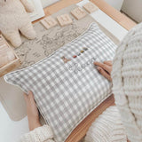 Choo Choo Train Linen Cushion