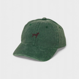 Labrador personalised hat with embroidered design, made of 100% washed cotton.