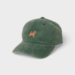 Australian Terrier personalised hat with embroidered terrier design on front, made of 100% washed cotton.