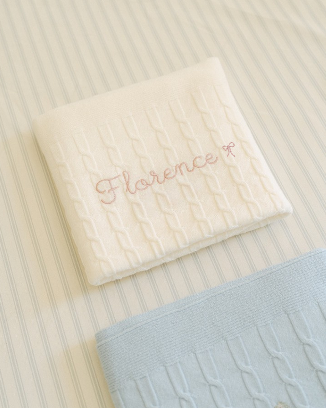 Personalised Merino Blanket