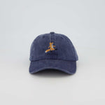 Personalised Hat with Hand-drawn Friendly Fox Embroidery Design