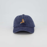 Personalised Hat with Hand-drawn Friendly Fox Embroidery Design