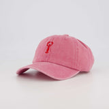 Personalised Hat with Hand-drawn Lobster Embroidery Design