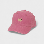 Husky Personalised Hat with hand-drawn Chow Chow embroidery, classic baseball fit.