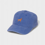 Labrador personalised hat with embroidered design, 100% washed cotton, classic baseball fit.