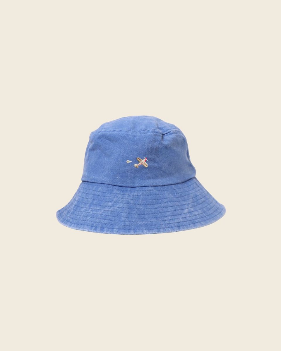 Airplane Personalised Bucket Hat - Namesake Embroidery Studio