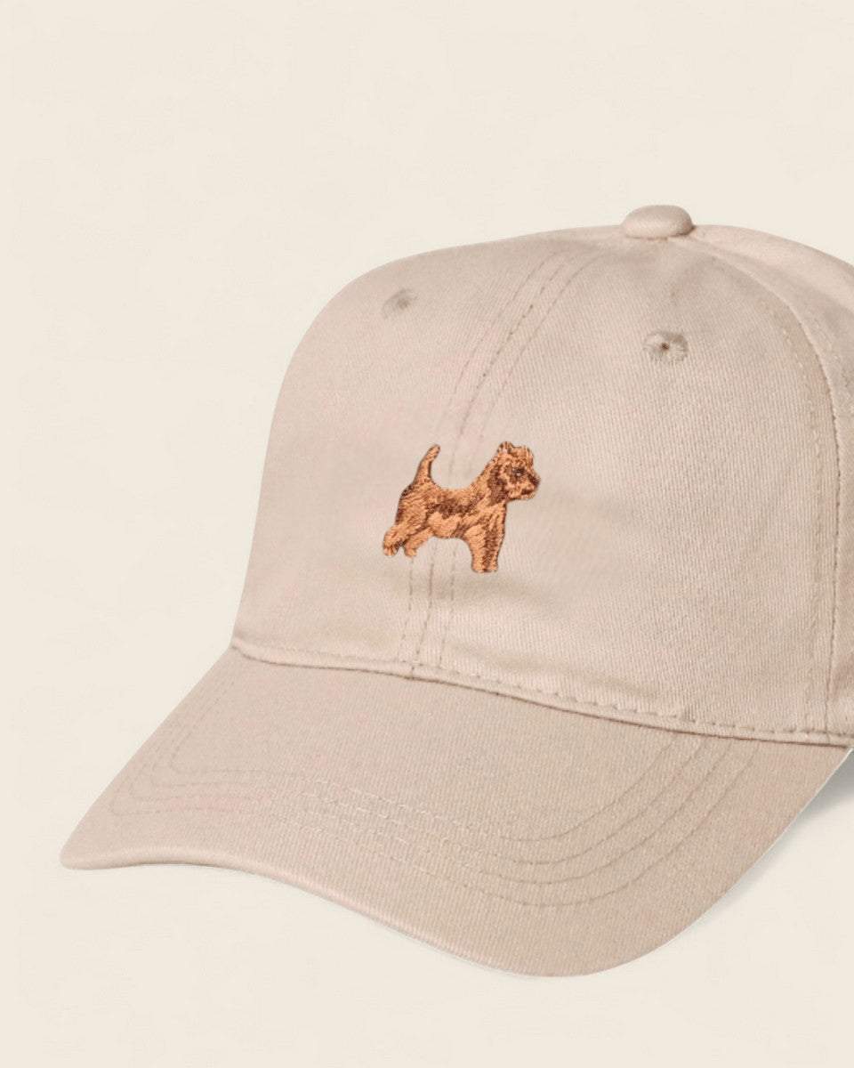 Australian Terrier Personalised Hat - Namesake Embroidery Studio