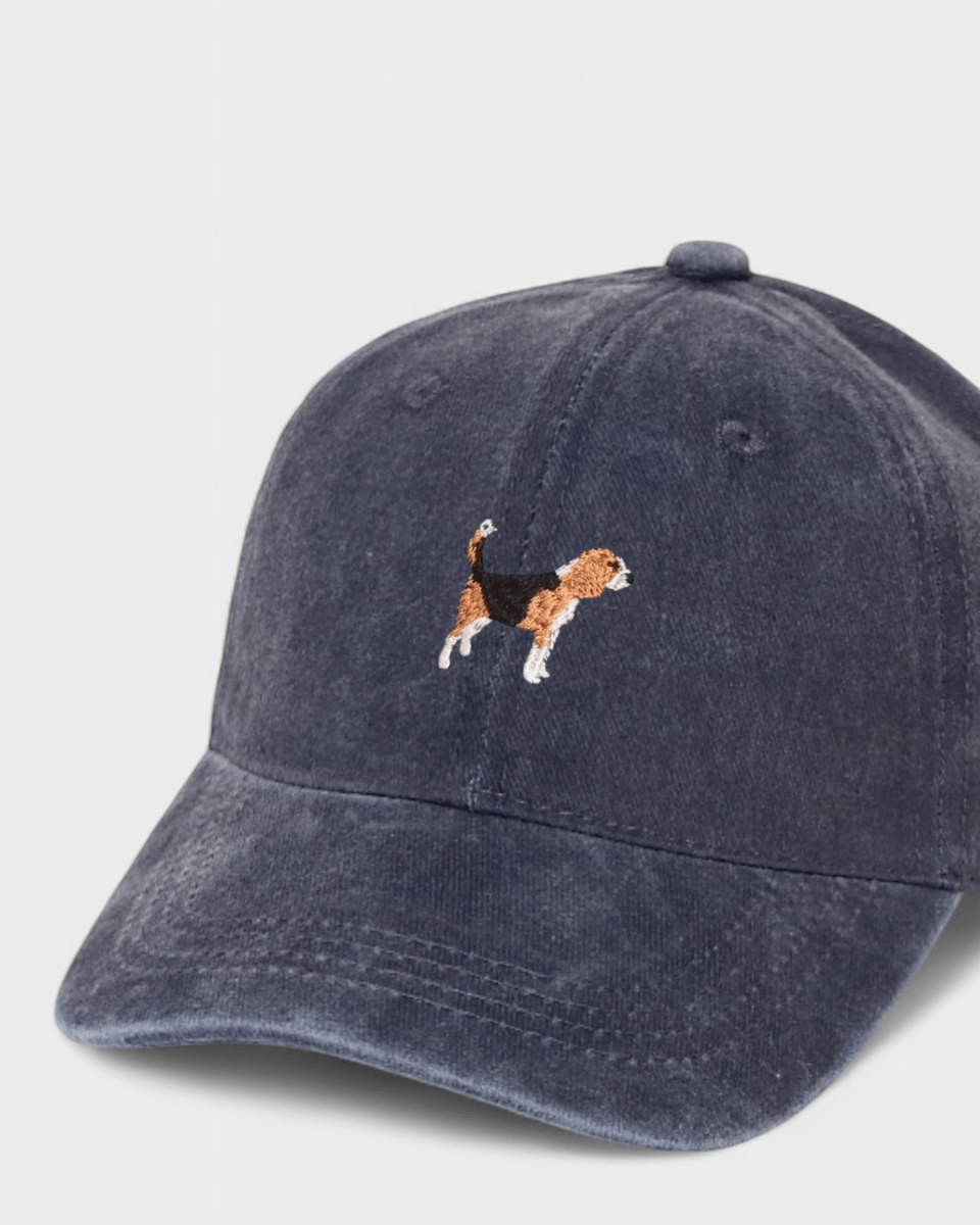 Beagle Personalised Hat - Namesake Embroidery Studio