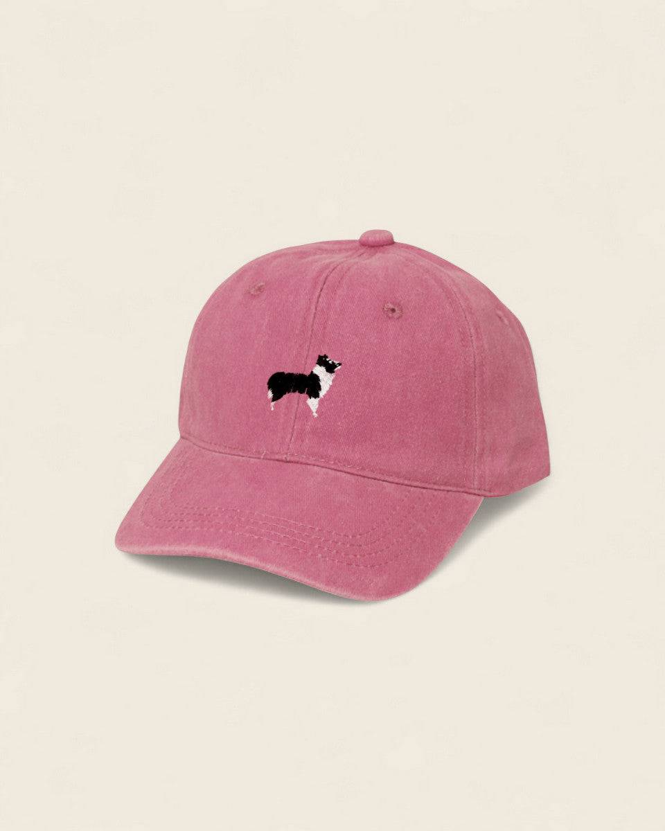 Border Collie Personalised Hat - Namesake Embroidery Studio