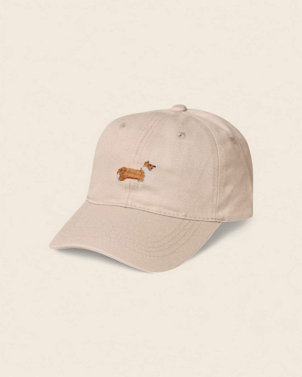 Border Collie Personalised Hat - Namesake Embroidery Studio