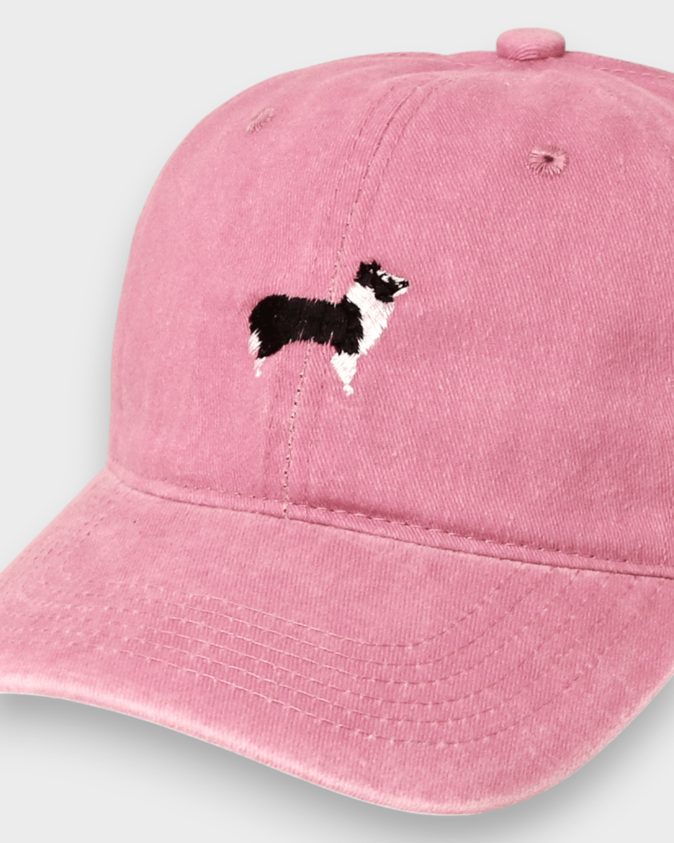 Border Collie Personalised Hat - Namesake Embroidery Studio
