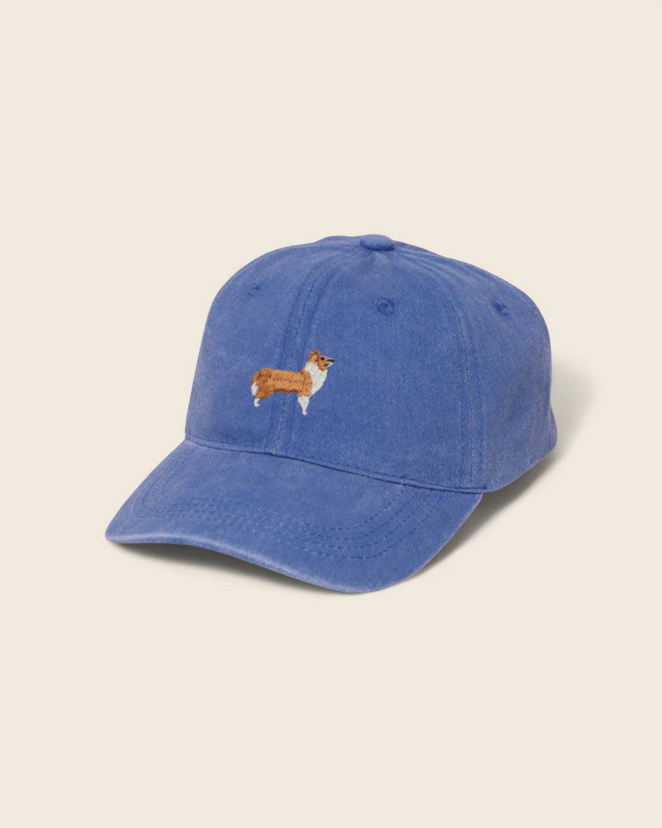 Border Collie Personalised Hat - Namesake Embroidery Studio