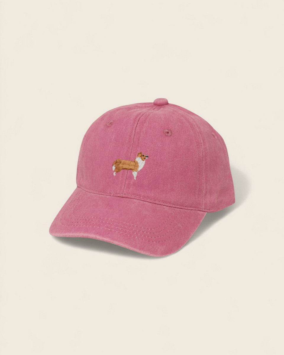 Border Collie Personalised Hat - Namesake Embroidery Studio