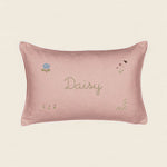 Botanical Linen Cushion - Namesake Embroidery Studio