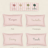 Botanical Linen Cushion - Namesake Embroidery Studio