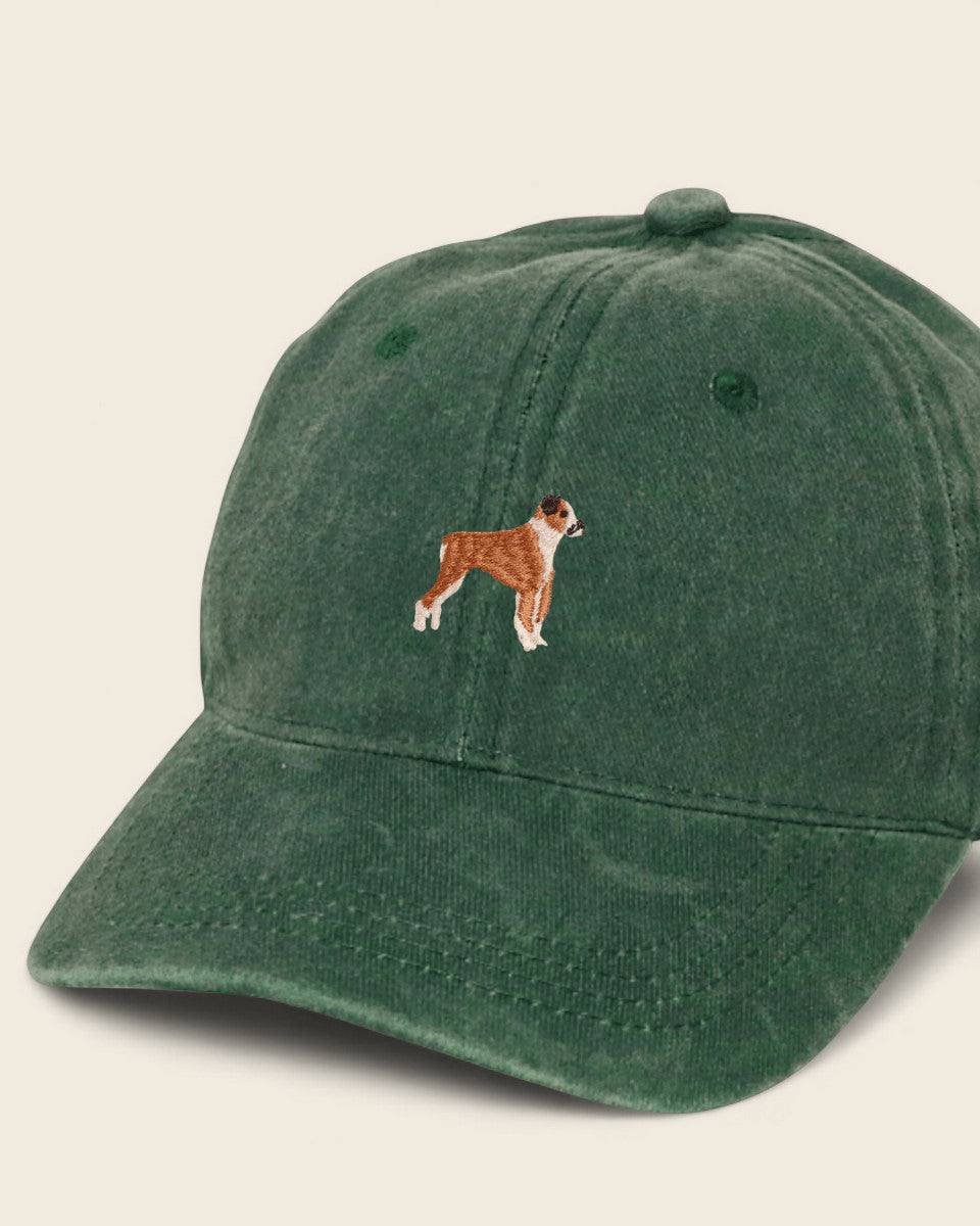 Boxer Dog Personalised Hat - Namesake Embroidery Studio