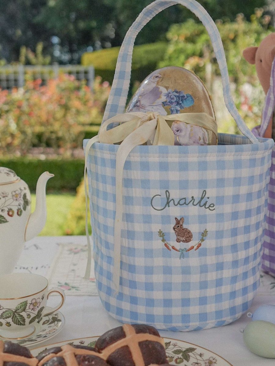 Carrots & Bunny Easter Bucket