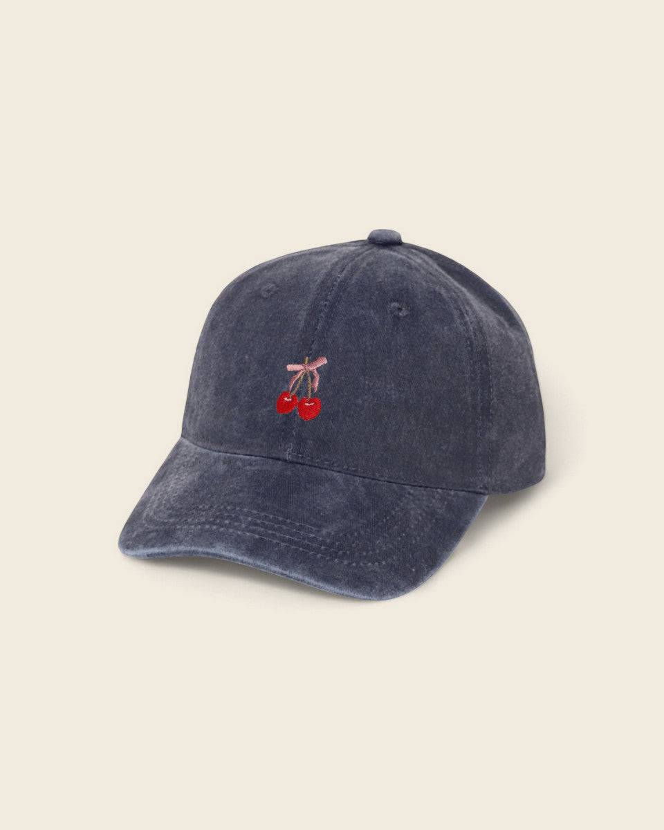 Cherries Personalised Hat - Namesake Embroidery Studio
