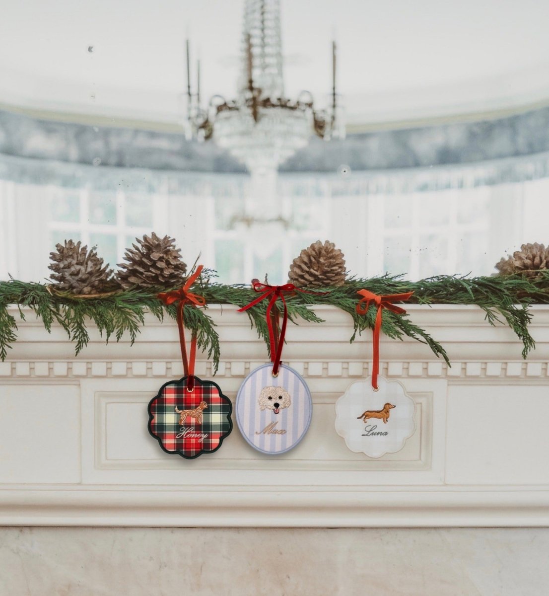 Custom Design Pet Ornament - Namesake Embroidery Studio