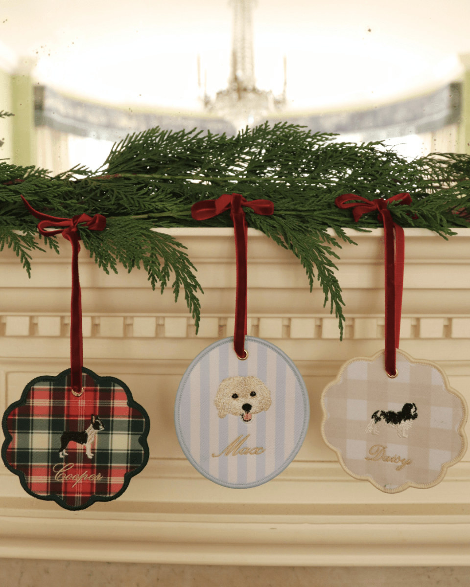 Custom Design Pet Ornament - Namesake Embroidery Studio