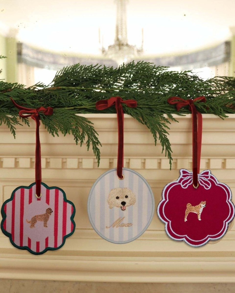 Dog Collection Ornament - Namesake Embroidery Studio
