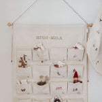 Embroidered Advent Calendar - Namesake Embroidery Studio