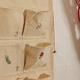 Embroidered Advent Calendar - Namesake Embroidery Studio