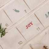 Embroidered Advent Calendar - Namesake Embroidery Studio
