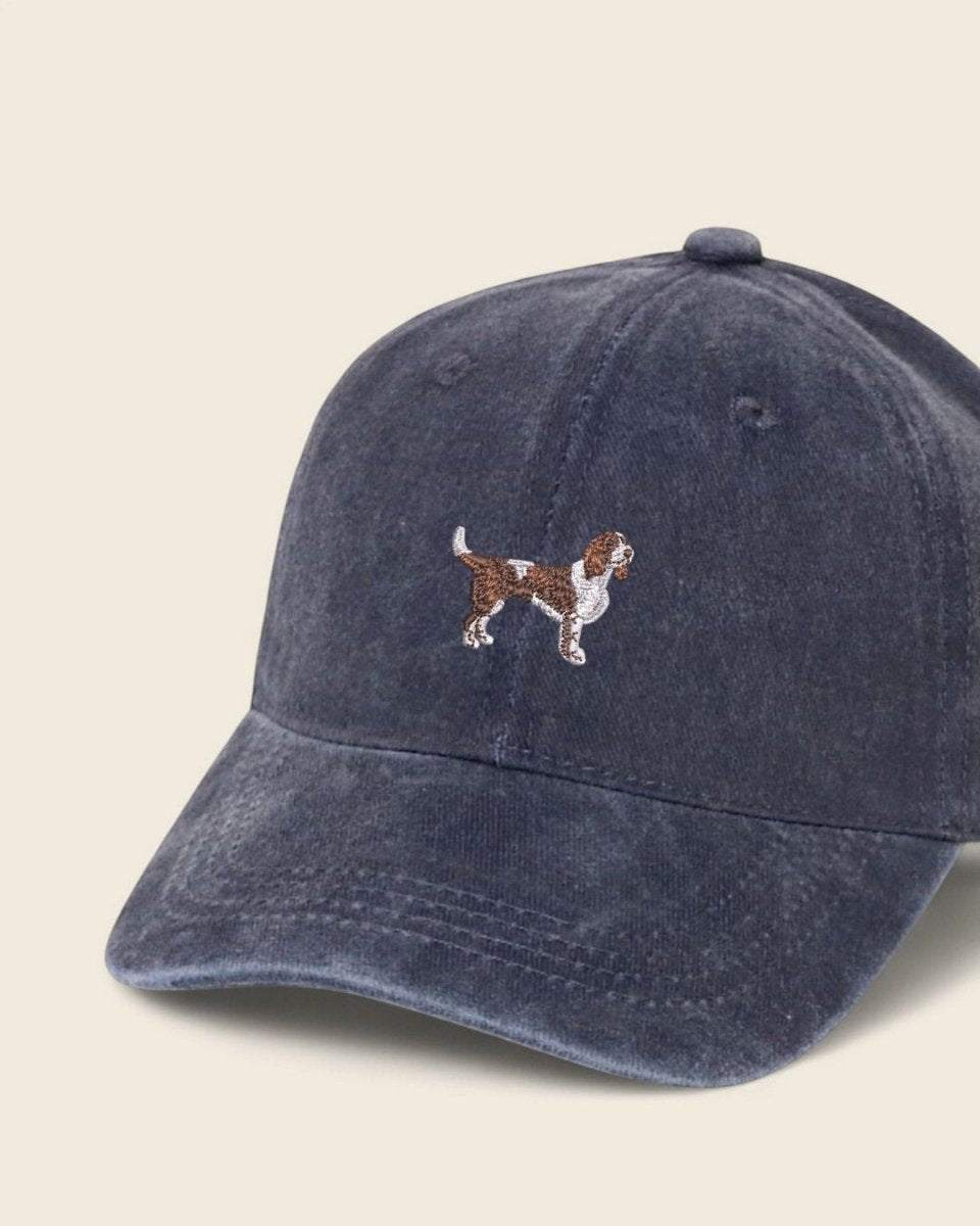 English Springer Spaniel Personalised Cap - Namesake Embroidery Studio