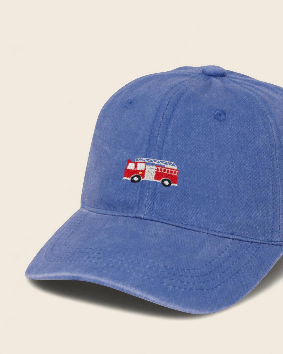 Fire Engine Personalised Hat - Namesake Embroidery Studio