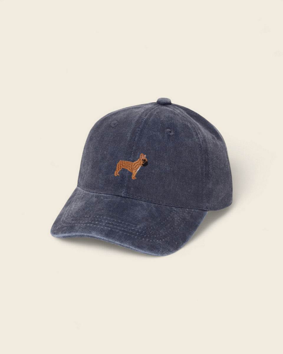 French Bulldog Personalised Hat - Namesake Embroidery Studio