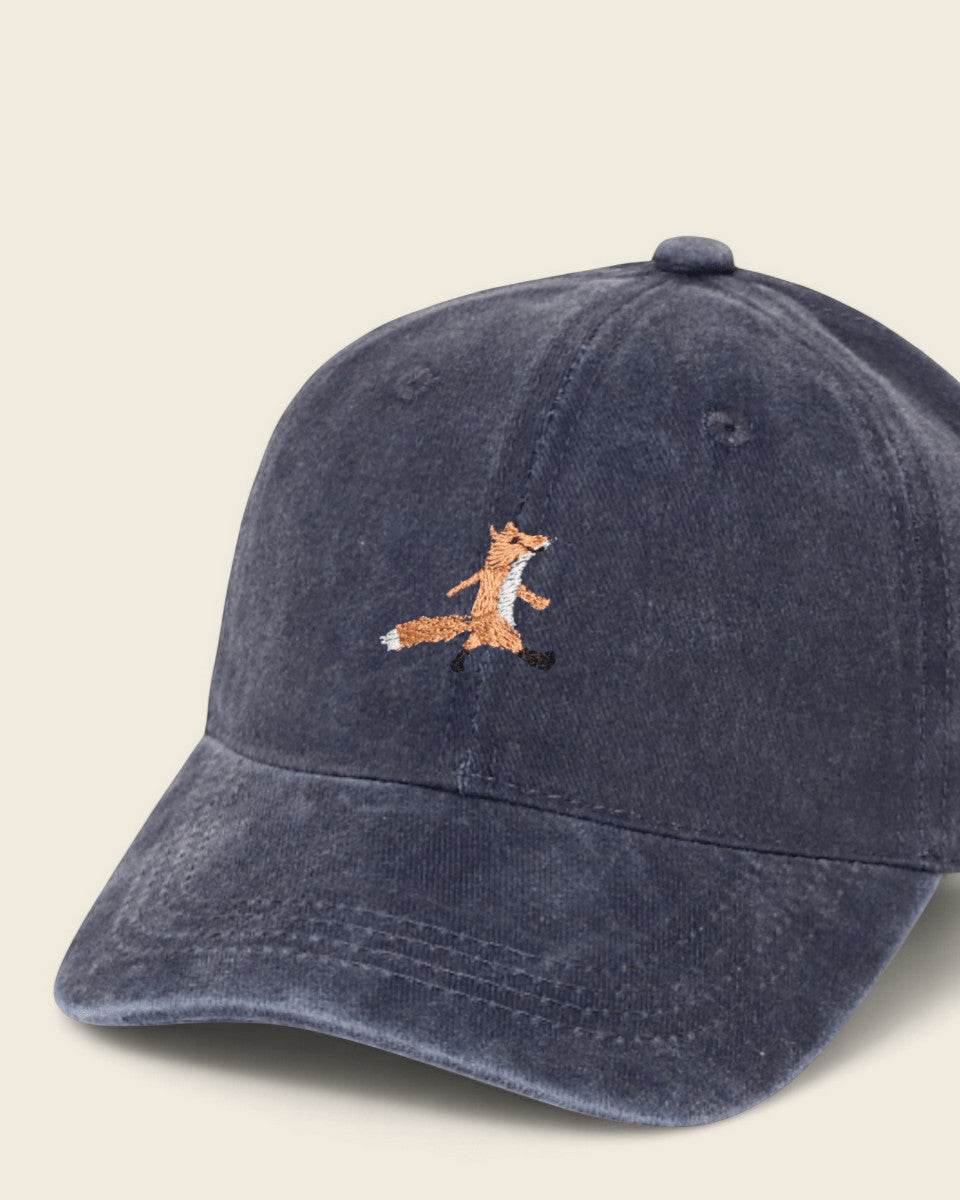 Friendly Fox Personalised Hat - Namesake Embroidery Studio