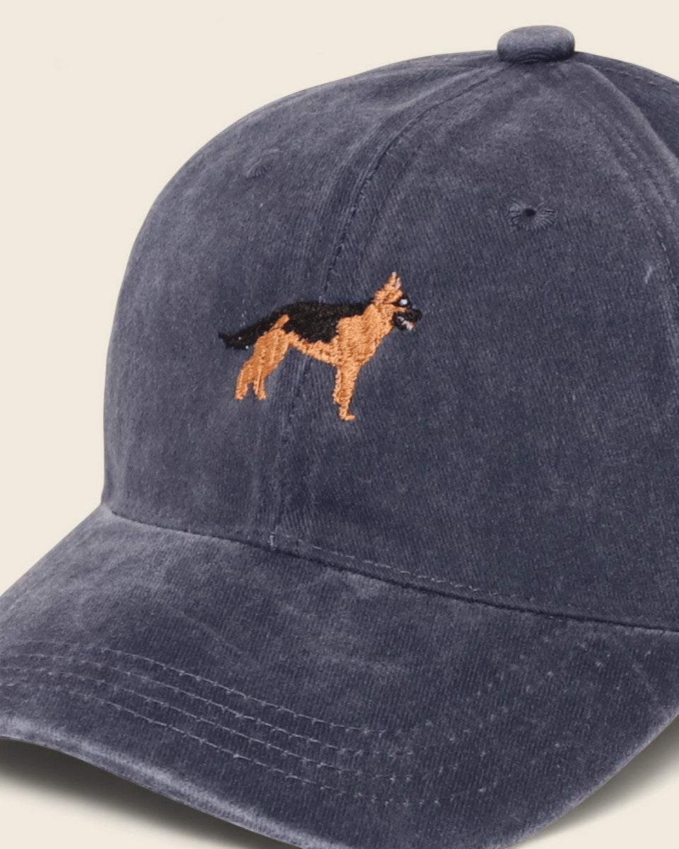 German Shepherd Personalised Hat - Namesake Embroidery Studio