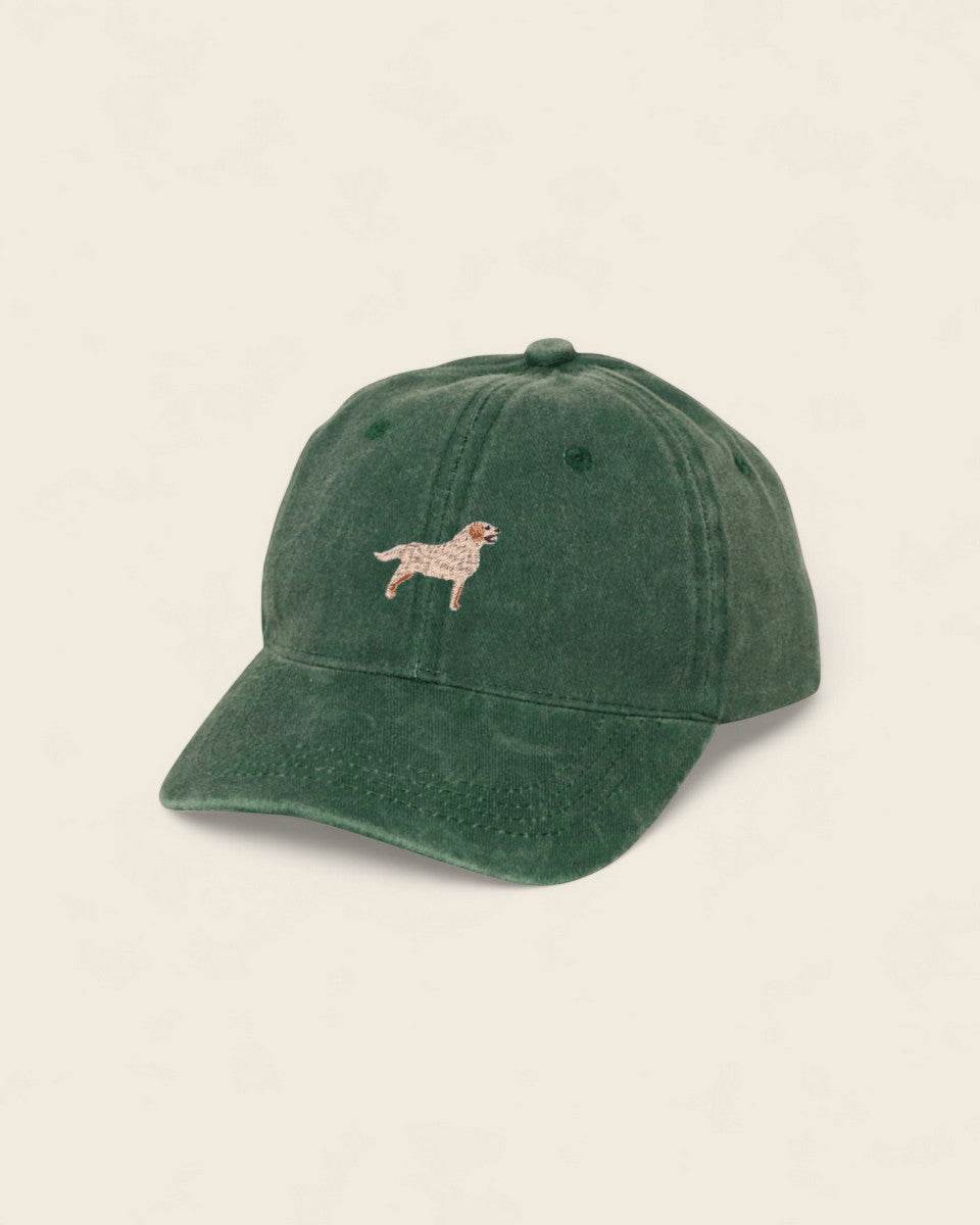 Golden Retriever Personalised Hat - Namesake Embroidery Studio
