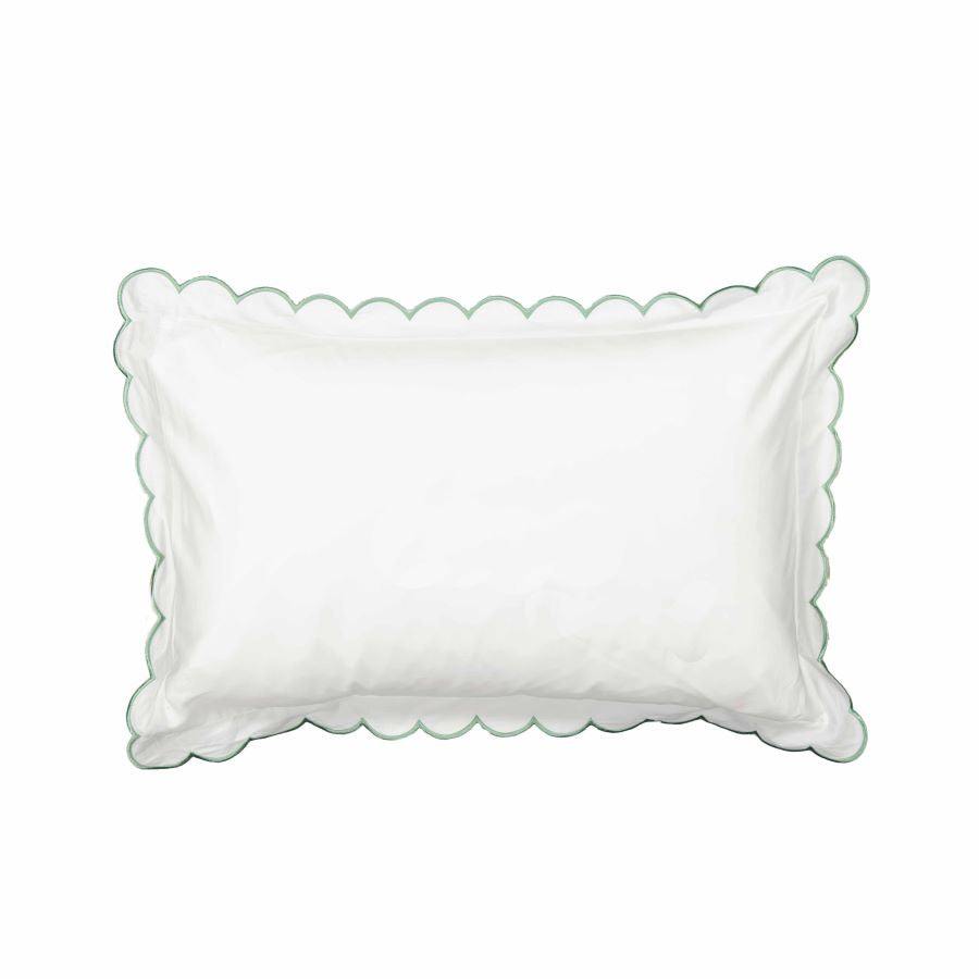 Toddler Pillowcase Moss Scollops