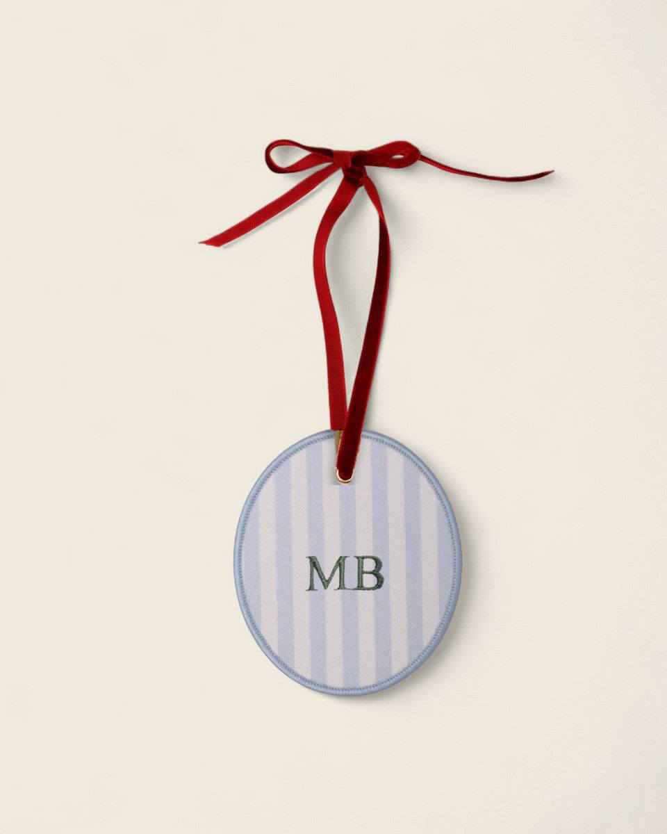Initials Ornament - Namesake Embroidery Studio