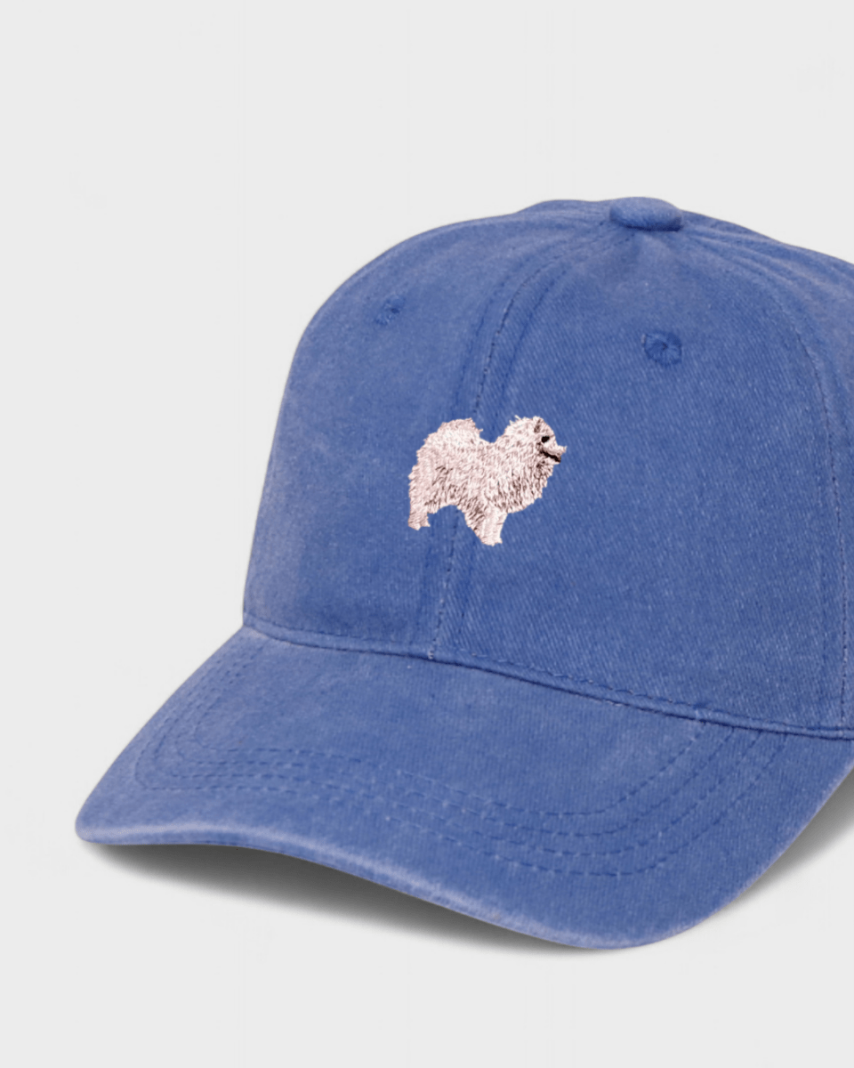 Japanese Spitz Personalised Hat - Namesake Embroidery Studio