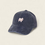 Japanese Spitz Personalised Hat - Namesake Embroidery Studio