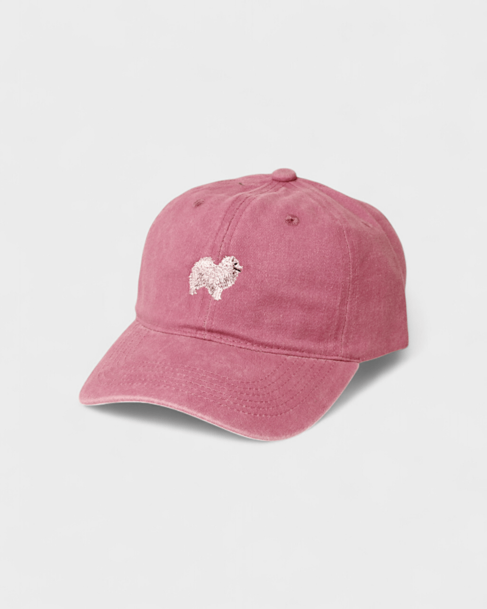 Japanese Spitz Personalised Hat - Namesake Embroidery Studio