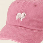 Japanese Spitz Personalised Hat - Namesake Embroidery Studio