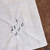 Men's Handkerchief - Namesake Embroidery Studio