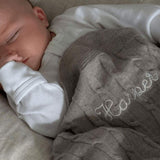 Merino Baby Blanket - Balloons Design - Namesake Embroidery Studio
